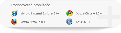 Podporované prohlížeče